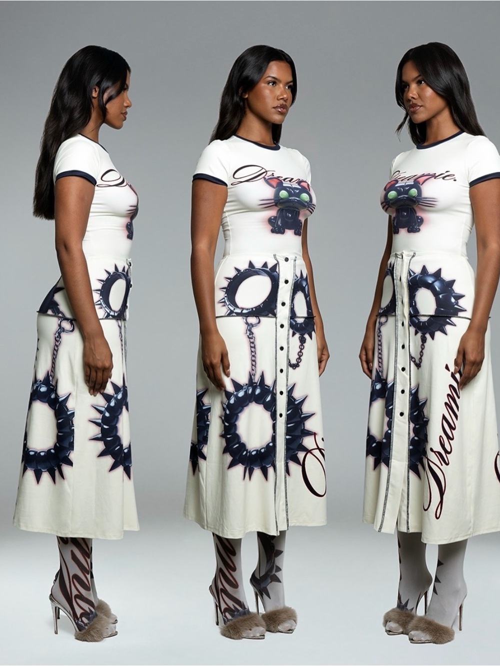 Haus of Paris skirt set
